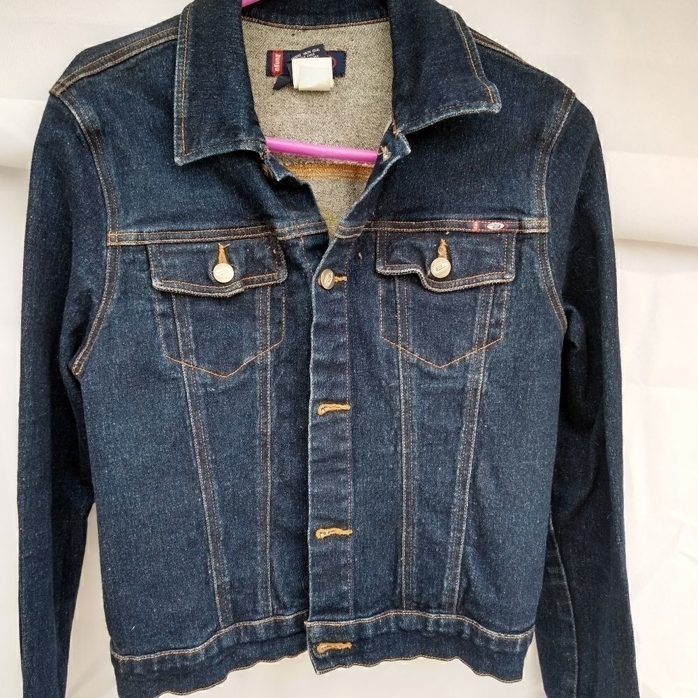 Hand painted denim jacket - Picture 2 of 7